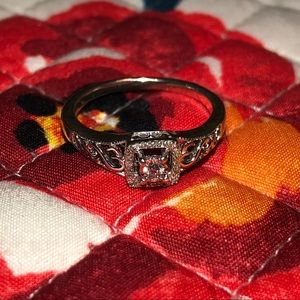 Jane Seymour Open Heart Promise Ring